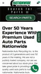 Mobile Screenshot of nationwideautorecycling.com